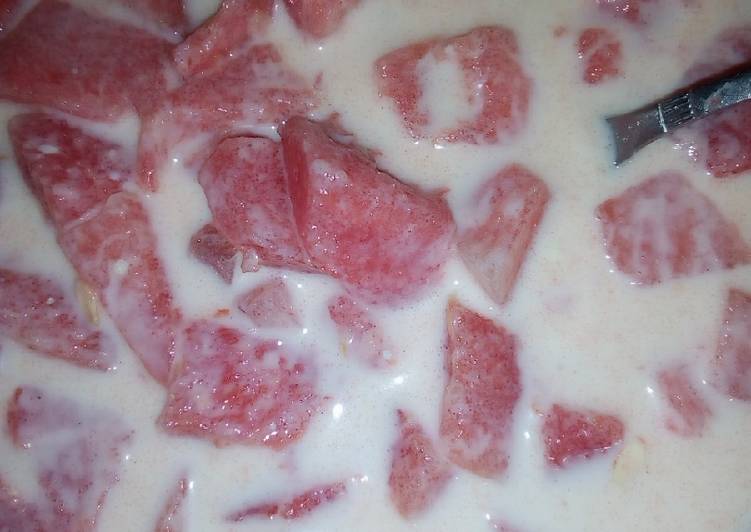 Easiest Way to Make Homemade Watermelon cream