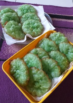 Foto resep Cucur pandan berserat
