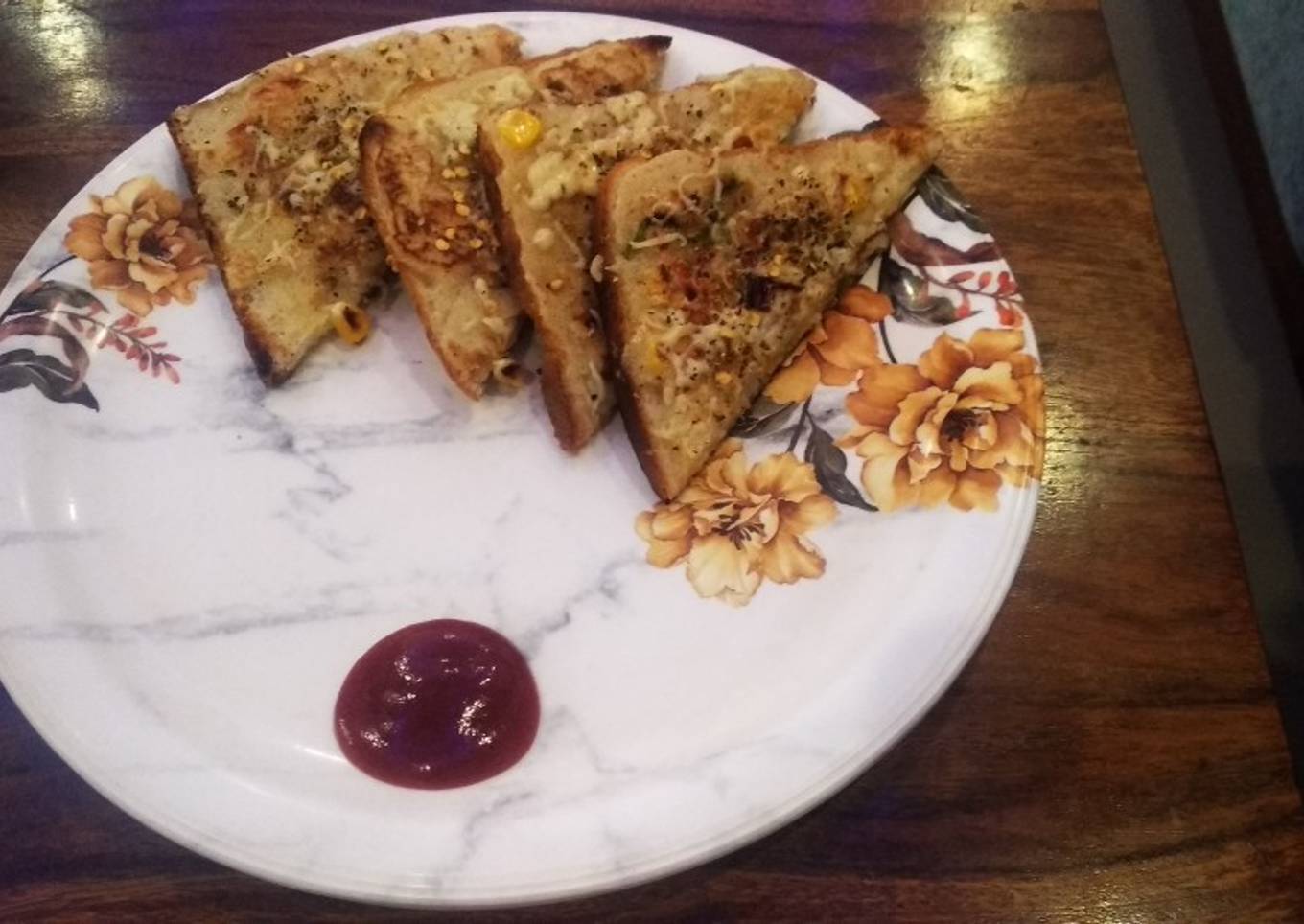 Bread pizza