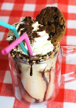 Foto principal de Helado y batido cookie dough