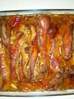Una foto de Chuletas de lechona asadas