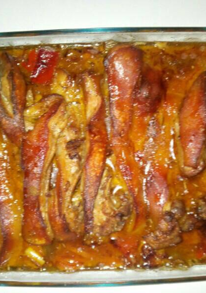 Una foto de Chuletas de lechona asadas
