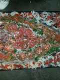 Corvina al horno con verduras