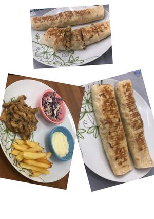 A picture of Chicken Shawarma.