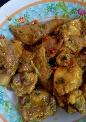 Foto resep Yellow gravy chicken