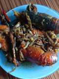 Asam manis pedas udang lobster