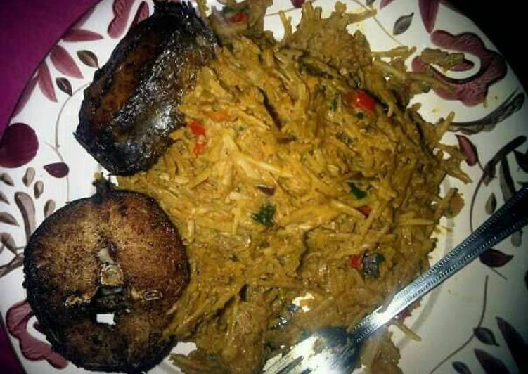 Recipe: Delicious Abacha (African Salad) This is A Recipe That Has Been Tested  From Best My Grandma's Recipe !!