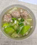 絲瓜肉丸子湯