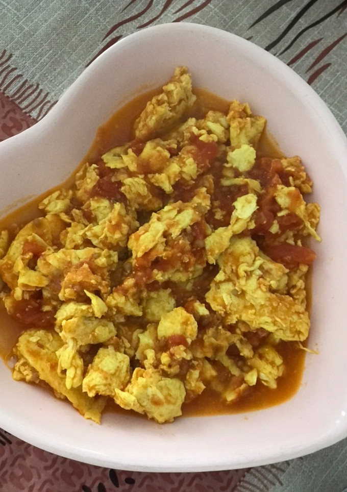 عکسی از دستور گوجه خورشت شمالی