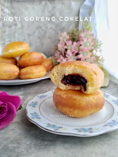 Foto resep Roti Goreng (1x proofing, empuk!👍)