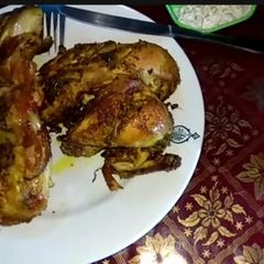 A picture of Lahori charga.