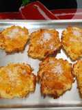 Galletas de coco y naranja en airfryer