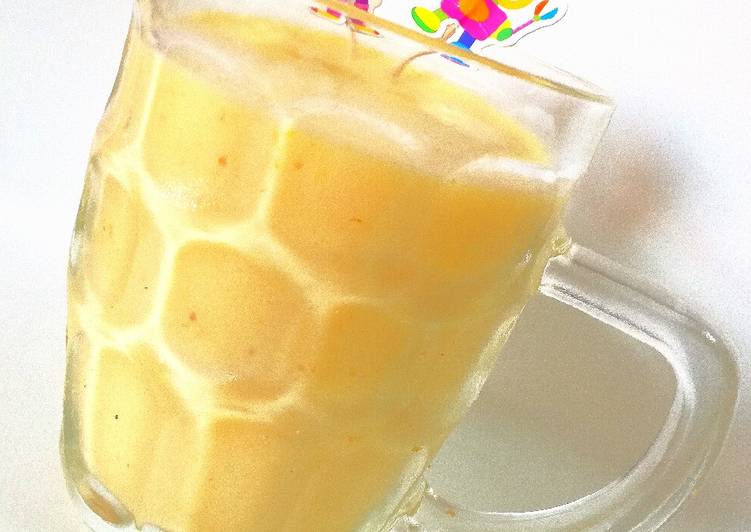 Sorbete de piña y mango 🍹