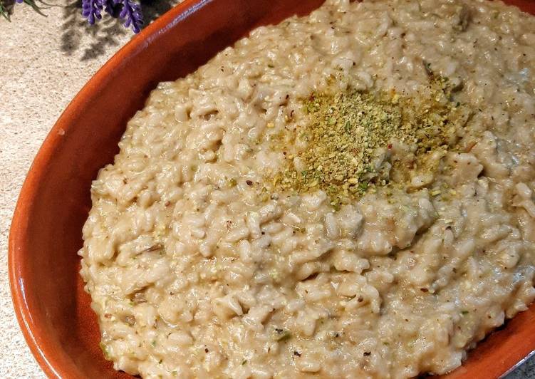 Risotto Melanzane e Pistacchio