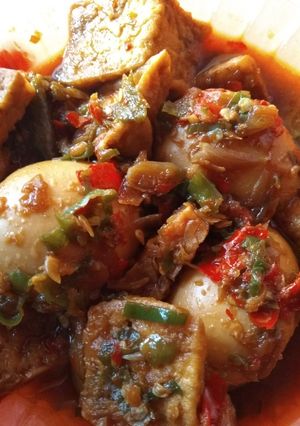 Foto resep Telur Masak Kecap Pedas
