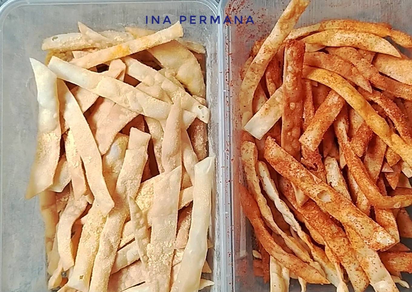 Kripik Kulit Pangsit Renyah