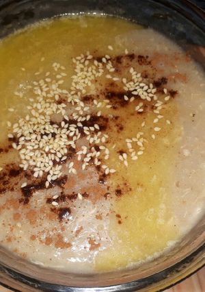 عکسی از دستور بفرمایید حلیم برای افطار😍