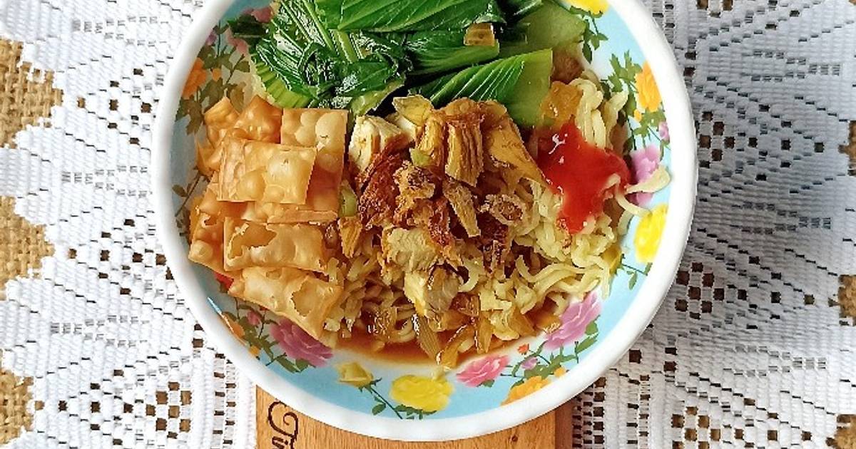 Resep Mie Ayam Solo Lezat Praktis Dan Mudah Dibuat Di Rumah