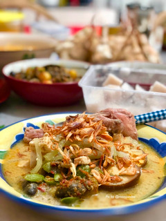 Foto resep Lontong Shirataki, Opor Ayam Keto