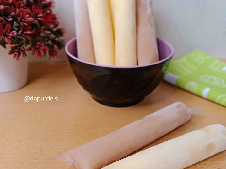 Cara Gampang Menyiapkan Es Lilin Tape Susu Anti Gagal