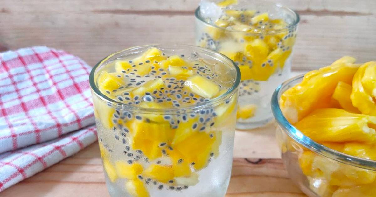 Resep Es Nangka Selasih oleh Alinett_cooknfood - Cookpad