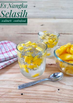 Foto resep Es Nangka Selasih