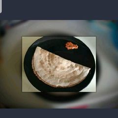 A picture of Ragi dosa.