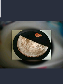 A picture of Ragi dosa.