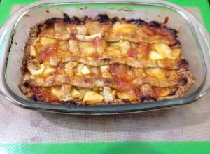 Una foto de Kutchen de avena manzana 😍