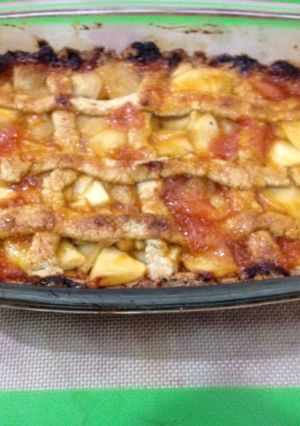 Una foto de Kutchen de avena manzana 😍