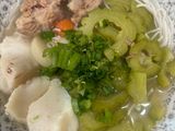 Bún cá tuyết nấu khổ qua