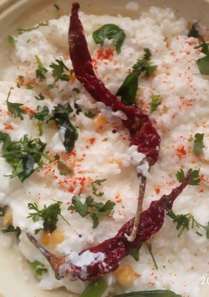 A picture of Curd Rice.