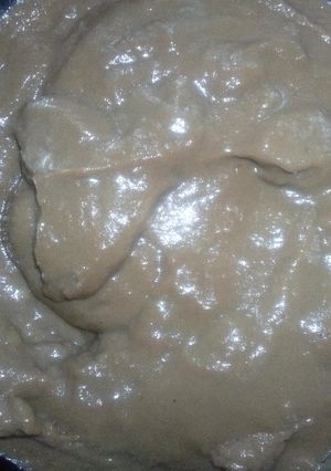 Una foto de Crema de chocolate