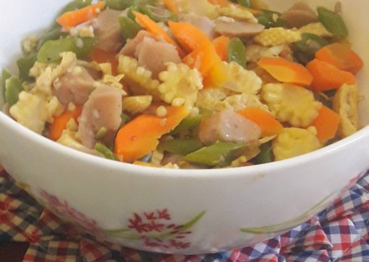 Orak Arik Buncis, Wortel dan Putren