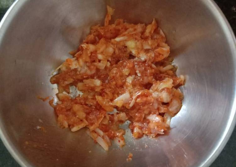 Steps to Prepare Favorite Instant garlic chutney