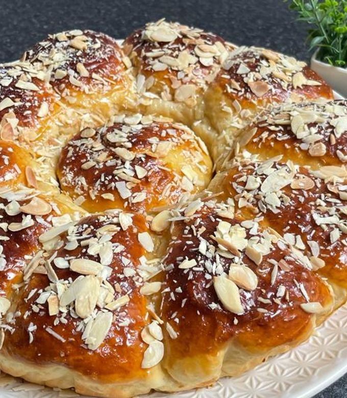 Foto principal de Receta de Brioche relleno con chocolate Receta deliciosa