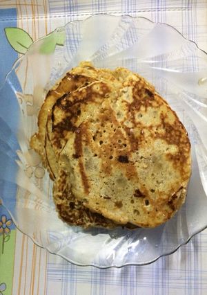 Una foto de Panqueques de avena