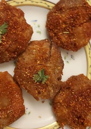 A picture of Yam Tuk (Sindhi Special SuranTuk).