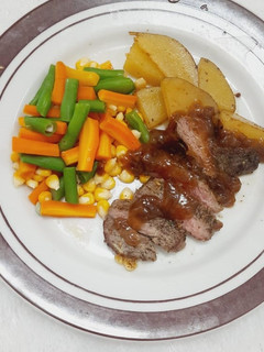 Foto resep Steak Sapi Mushroom sauce dari Daging Kurban, Mudah dan empuk