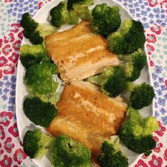 A picture of Fried Salmon.
