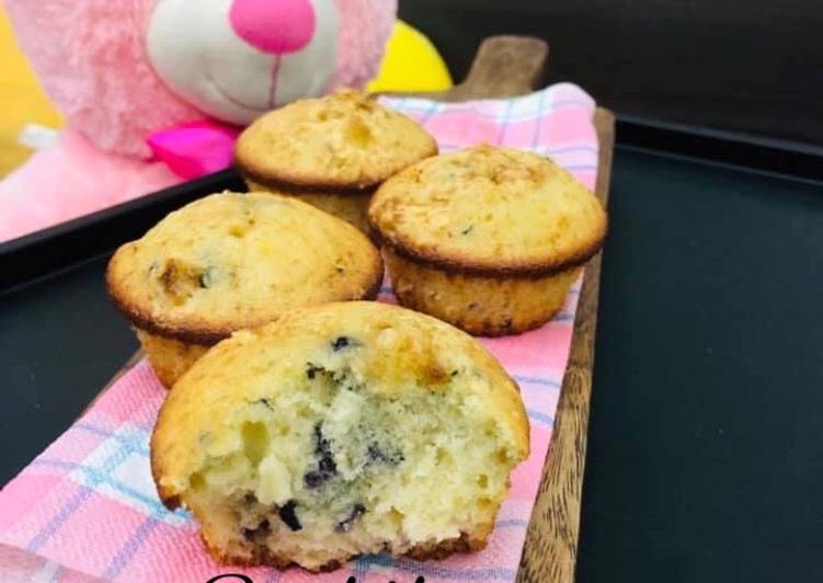 Recipe of Favorite Blueberry Muffins