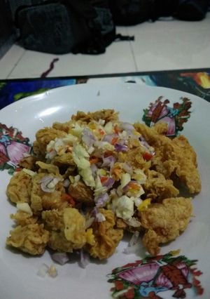 Foto resep Ayam Pop Rasa KFC Pedas
