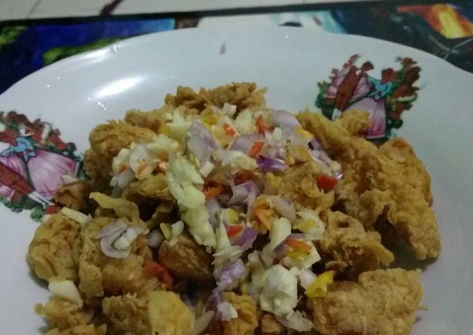 Ayam Pop Rasa KFC Pedas