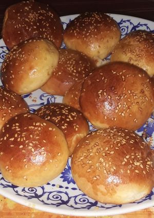 صورة لوصفة خبز الهمبرغر سهل جدا وبسيط