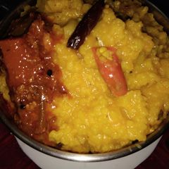 A picture of Spicy Moong Dal Khichdi.