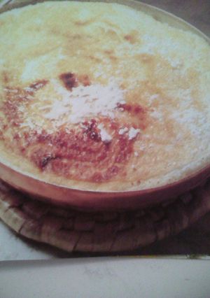 Una foto de Cassata de queso