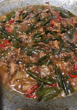 Foto resep Tumis daging asam pedas