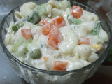 રશિયન સલાડ (Russian Salad Recipe in Gujarati)