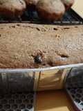 Budín y muffins de banana y chispas de chocolate