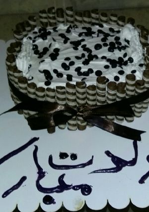 عکسی از دستور کیک تولد